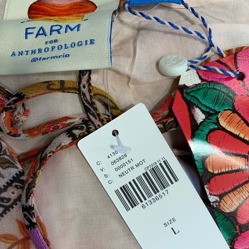 Anthropologie farm rio mosaic maxi dress - Picture 9 of 11